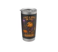 Introvert Capybara Wizard Spooky Witch Humor Stainless Steel Insulated Tumbler