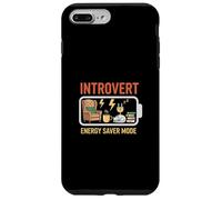 Introvert Energy Saver Mode Social Battery Humor Case for iPhone 7 Plus/8 Plus