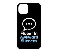 Introvert Fluent In Awkward Silences Socially Awkward Case for iPhone 13