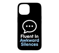 Introvert Fluent In Awkward Silences Socially Awkward Case for iPhone 15