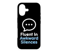 Introvert Fluent In Awkward Silences Socially Awkward Case for iPhone 17