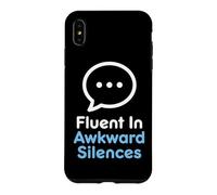 Introvert Fluent In Awkward Silences Socially Awkward Case for iPhone XS Max