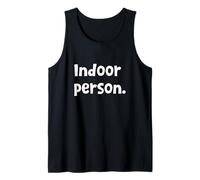 Introvert - Funny Introvert Design - Sarcastic Indoor Person Tank Top