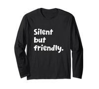 Introvert - Funny Introvert Design - Sarcastic Sarcasm Humor Long Sleeve T-Shirt