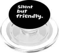 Introvert - Funny Introvert Design - Sarcastic Sarcasm Humor PopSockets PopGrip for MagSafe