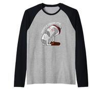 Introvert - Funny Introvert Design - Sarcastic Sarcasm Humor Raglan Baseball Tee