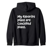 Introvert - Funny Introvert Design - Sarcastic Sarcasm Humor Zip Hoodie