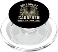 Introvert Gardener Counting Leaves PopSockets PopGrip for MagSafe
