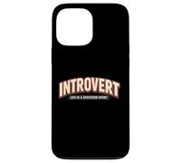 Introvert Life Is a Spectator Sport Graphic Case for iPhone 13 Pro Max