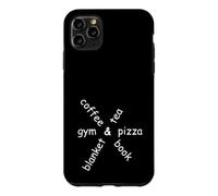 Introvert Lifestyle Balance Elements Typography Graphic Case for iPhone 11 Pro Max