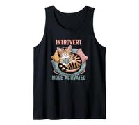 Introvert Mode Activated Quiet Souls Calm Energy Lovers Tank Top