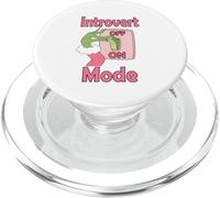 Introvert Mode On - Funny Christmas Switch Design PopSockets PopGrip for MagSafe