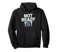 Introvert Not Ready Yet Sitting Car Parking Lot Funny Social Pullover Hoodie