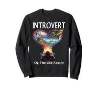 INTROVERT OF THE OLD REALM bookworm fantasy sci fi fan read Sweatshirt
