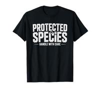 Introvert Protected Species Vintage Wildlife Conservation T-Shirt