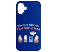 Introvert Shy Antisocial Horror Story Quote Kawaii Ghost Case for iPhone 16 Plus