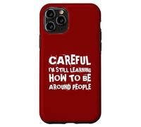Introvert Socially Awkward Introverted Antisocial Overthink Case for iPhone 11 Pro