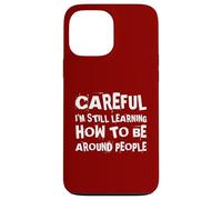Introvert Socially Awkward Introverted Antisocial Overthink Case for iPhone 13 Pro Max