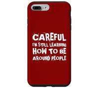 Introvert Socially Awkward Introverted Antisocial Overthink Case for iPhone 7 Plus/8 Plus
