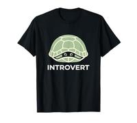 Introvert Turtle Shy Animal Nature Lover Solitary Hermit T-Shirt