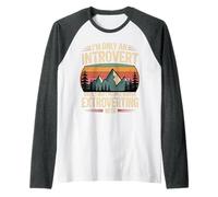 Introvert Until I Meet Worthy People - Raglan Baseball Tee