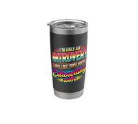 Introvert Until I Meet Worthy People Stainless Steel Insulated Tumbler