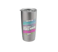 Introvert Until I Meet Worthy People - Stainless Steel Insulated Tumbler