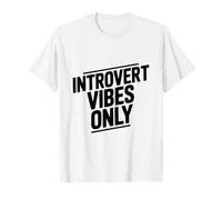 Introvert Vibes Only Quirky for Introverts T-Shirt