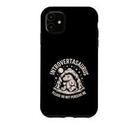 Introvertasaurus Please Do Not Perceive Me Case for iPhone 11