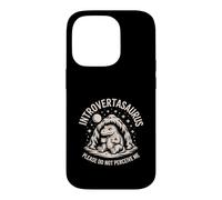 Introvertasaurus Please Do Not Perceive Me Case for iPhone 14 Pro