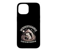 Introvertasaurus Please Do Not Perceive Me Case for iPhone 15