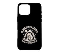 Introvertasaurus Please Do Not Perceive Me Case for iPhone 16 Pro Max