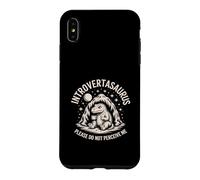Introvertasaurus Please Do Not Perceive Me Case for iPhone XS Max
