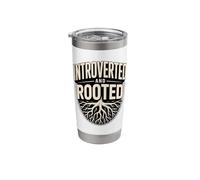 Introverted and Rooted Nature Tree Roots Stainless Steel Insulated Tumbler