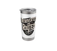 Introverted and Rooted Nature Tree Roots Stainless Steel Insulated Tumbler