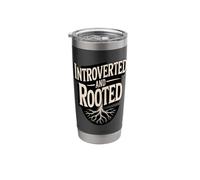 Introverted and Rooted Nature Tree Roots Stainless Steel Insulated Tumbler