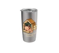 Introverted Axolotl My Weekend is Booked Reader Stainless Steel Insulated Tumbler