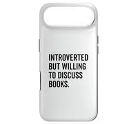 Introverted Bookworm Ready to Discuss Literature Lovers Case for iPhone Air