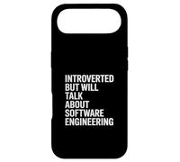 Introverted But Will Talk About Software Engineering Saying Case for iPhone Air