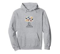 Introverted But Willing To Discuss Dogs Funny Pet Lover Pullover Hoodie, Adult Unisex, Heather Grey, XL