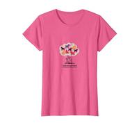 Introverted But Willing to Discuss Dogs Funny Pet Lover T-Shirt, Women, Pink Heather, S