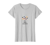 Introverted But Willing to Discuss Dogs Funny Pet Lover T-Shirt, Women, Silver, M