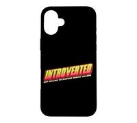 Introverted But Willing To Discuss Serial Killers Case for iPhone 16 Plus
