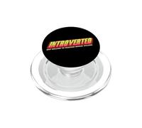 Introverted But Willing To Discuss Serial Killers PopSockets PopGrip for MagSafe