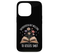Introverted But Willing To Discuss Smut Funny Spicy Book Mom Case for iPhone 13 Pro