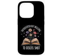 Introverted But Willing To Discuss Smut Funny Spicy Book Mom Case for iPhone 14 Pro