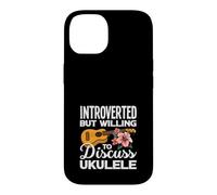 Introverted But Willing To Discuss Ukulele Music Lover Case for iPhone 14