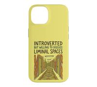 Introverted By Willing To Discuss Liminal Spaces Case for iPhone 14