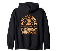 Introverted Great Pumpkin Zip Hoodie