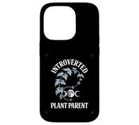 Introverted Plant Parent Goth Moon Phase Case for iPhone 14 Pro